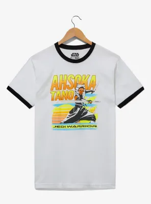 Star Wars Ahsoka Tano Jedi Warrior Ringer T-Shirt - BoxLunch Exclusive