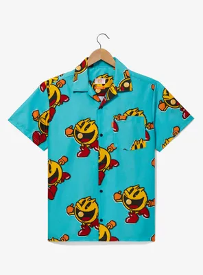 OppoSuits Pac-Man Allover Print Woven Button-Up - BoxLunch Exclusive
