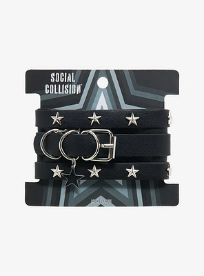 Social Collision® Star Stud Bracelet Cuff