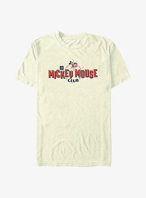 Disney 100 Mickey Mouse Club Logo T-Shirt