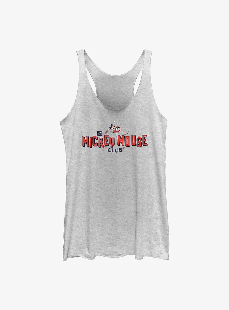 Disney 100 Mickey Mouse Club Logo Girls Tank