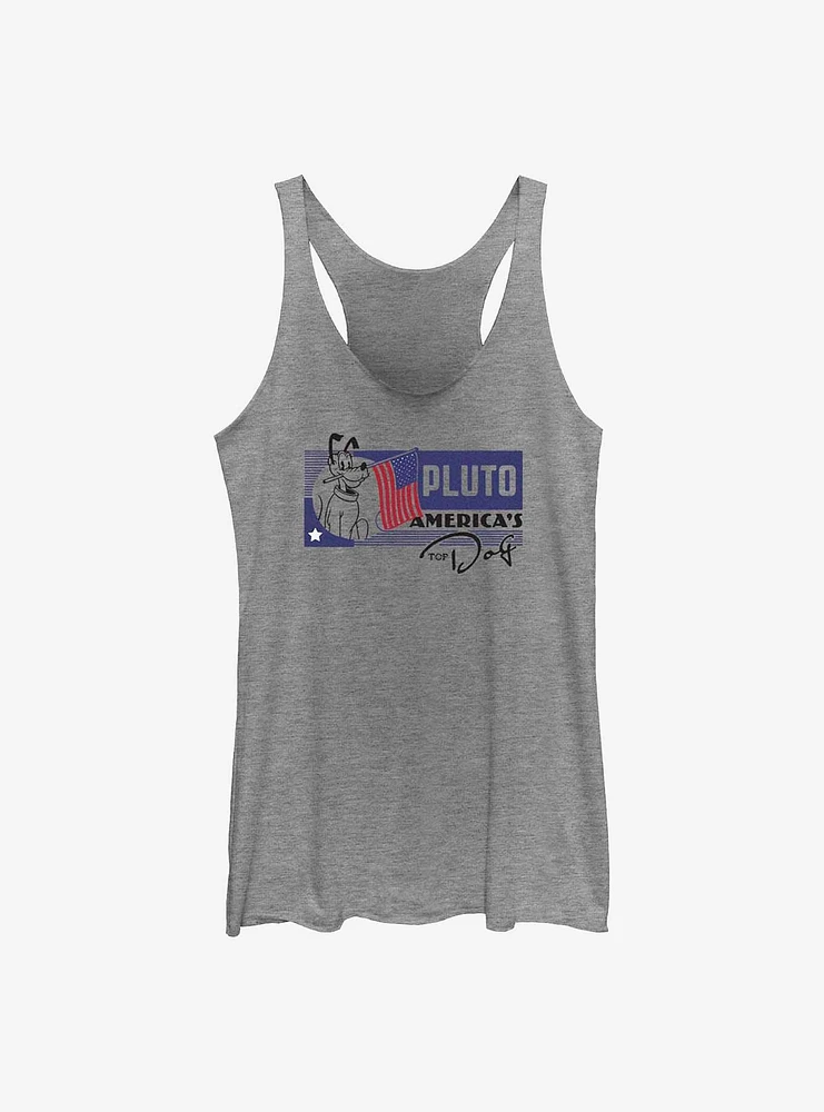 Disney 100 Pluto America's Top Dog Girls Tank