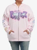 Bratz Slumber Party Girls Oversized Hoodie Plus