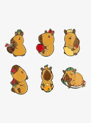 Happy Capys Capybara Blind Bag Enamel Pin - BoxLunch Exclusive