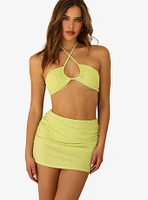 Dippin' Daisy's Lucky Swim Skirt Cover-Up Lime Green