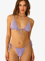 Dippin' Daisy's Cove Swim Top Bedazzled Lilac