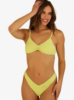 Dippin' Daisy's Britney Swim Top Lime Green