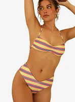 Dippin' Daisy's Christina Swim Top Y2K Stripe