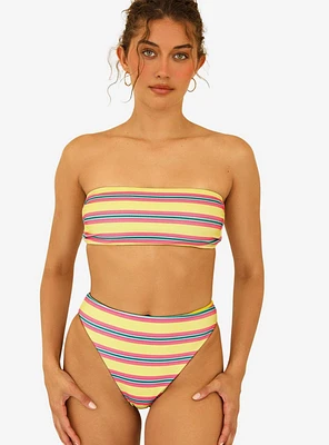 Dippin' Daisy's Rush Swim Top Y2K Stripe