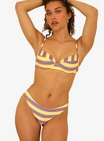 Dippin' Daisy's Gigi Swim Top Y2K Stripe