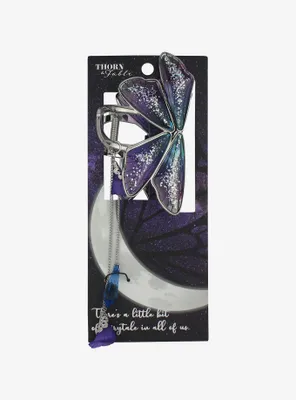 Thorn & Fable Purple Fairy Wing Claw Clip