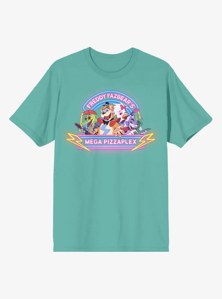 Five Nights At Freddy's Aqua T-Shirt