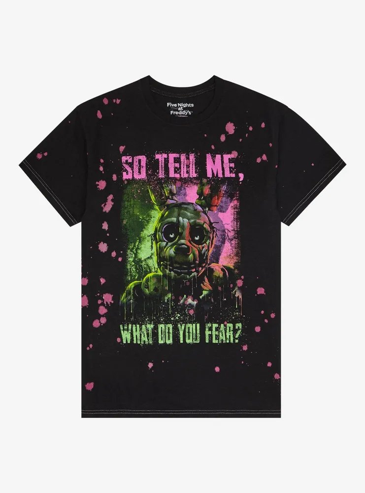 Five Nights At Freddy's Springtrap Splatter T-Shirt