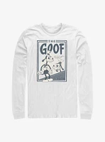 Disney100 Goofy The Goof Poster Long-Sleeve T-Shirt