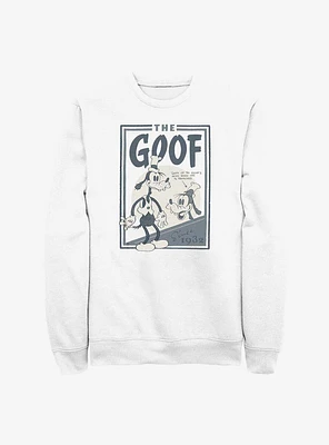 Disney100 Goofy The Goof Poster Sweatshirt