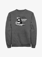 Disney100 Steamboat Willie Cartoon Sweatshirt