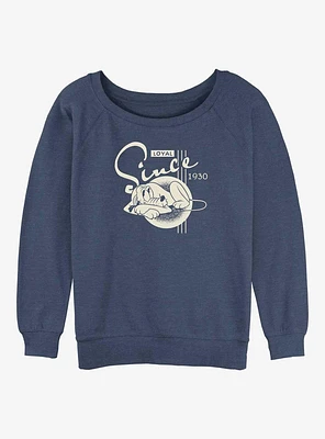 Disney 100 Pluto Loyal Since 1930 Girls Slouchy Sweatshirt