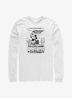 Disney 100 Steamboat Willie On Deck Long-Sleeve T-Shirt