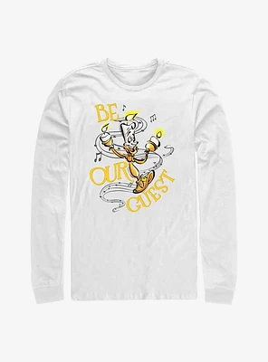 Disney 100 Lumiere Be Our Guest Long-Sleeve T-Shirt