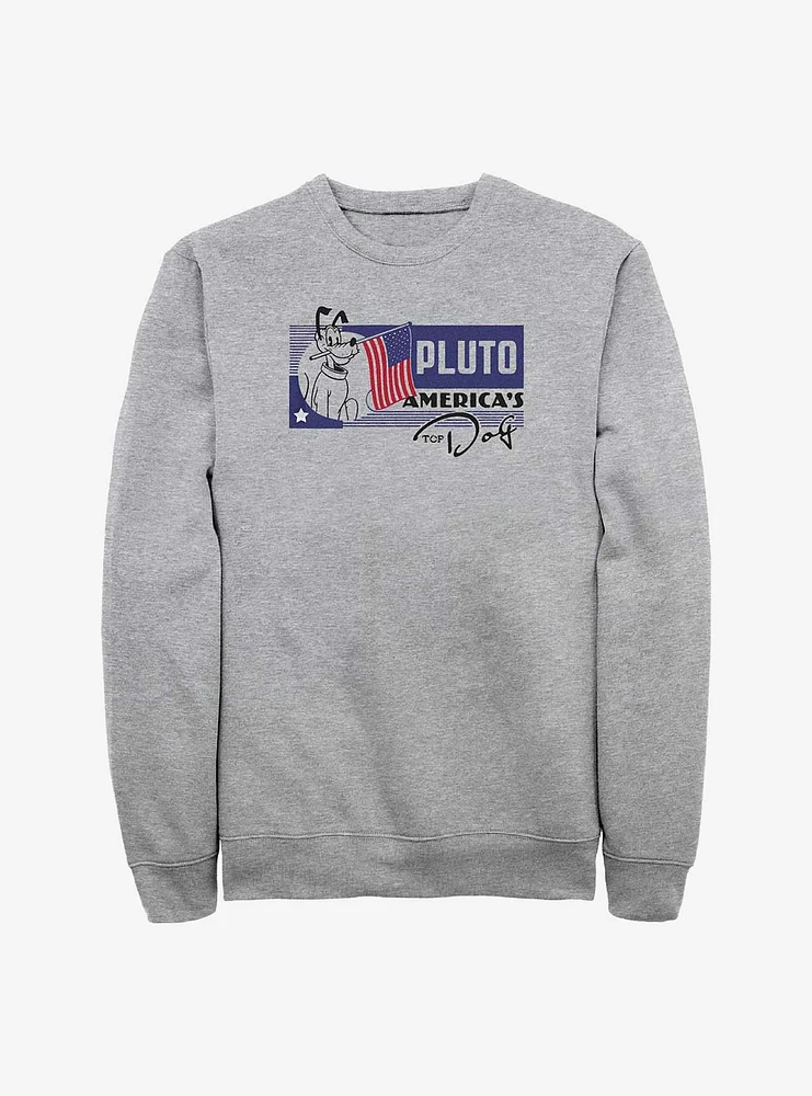 Disney 100 Pluto America's Top Dog Sweatshirt