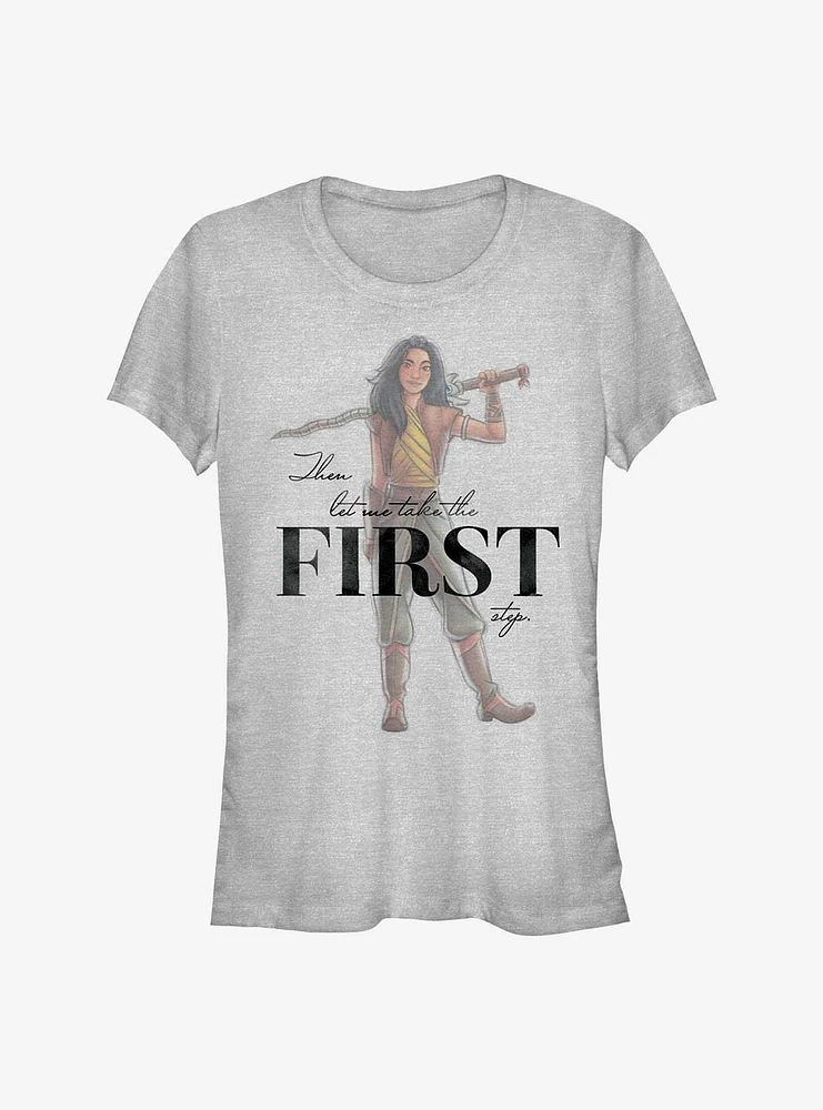 Disney 100 Raya Take The First Step Girls T-Shirt
