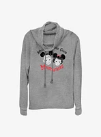 Disney 100 Mouseketeers Club Cowl Neck Long-Sleeve Top