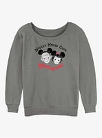Disney 100 Mouseketeers Club Girls Slouchy Sweatshirt