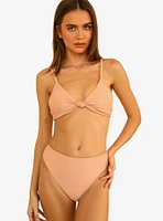 Dippin' Daisy's Seashore Swim Bottom Peach Ribbed