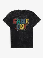 Harry Potter Team Spirit Game On Mineral Wash T-Shirt