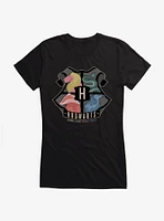 Harry Potter Team Spirit Hogwarts Shield Girls T-Shirt