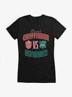 Harry Potter Team Spirit Gryffindor Vs. Slytherin Girls T-Shirt