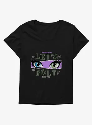 Monster High Frankie Stein Let's Bolt Womens T-Shirt Plus