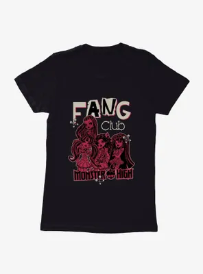Monster High Fang Club Group Womens T-Shirt