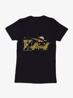 Harry Potter Team Spirit Hufflepuff Magic Womens T-Shirt