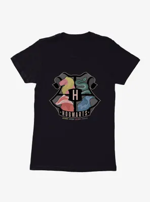 Harry Potter Team Spirit Hogwarts Shield Womens T-Shirt