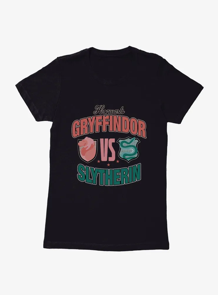 Harry Potter Team Spirit Gryffindor Vs. Slytherin Womens T-Shirt