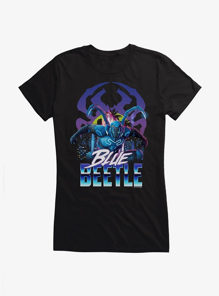 Blue Beetle Vice Logo Girls T-Shirt