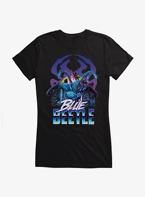 Blue Beetle Vice Logo Girls T-Shirt