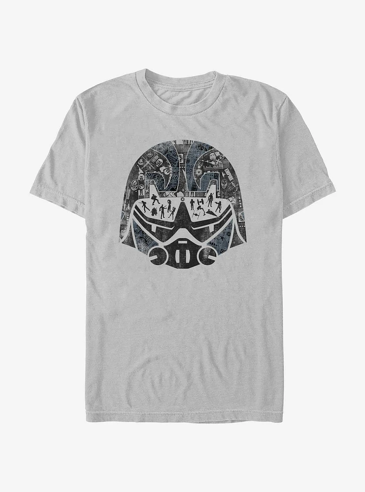 Star Wars: Rebels Imperial Academy Cadet Training Helmet T-Shirt Hot Topic Web Exclusive