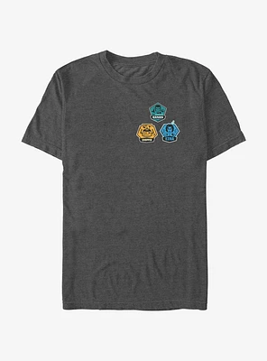 Star Wars: Rebels Kanan Chopper and Ezra Pocket Badge T-Shirt