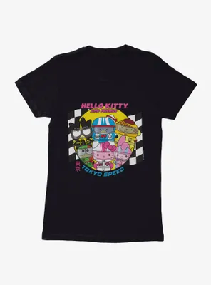 Hello Kitty And Friends Tokyo Speed Group Womens T-Shirt