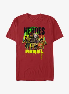 Star Wars: Rebels Heroes Rebel T-Shirt