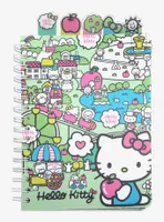 Hello Kitty Pastel Town Tab Journal