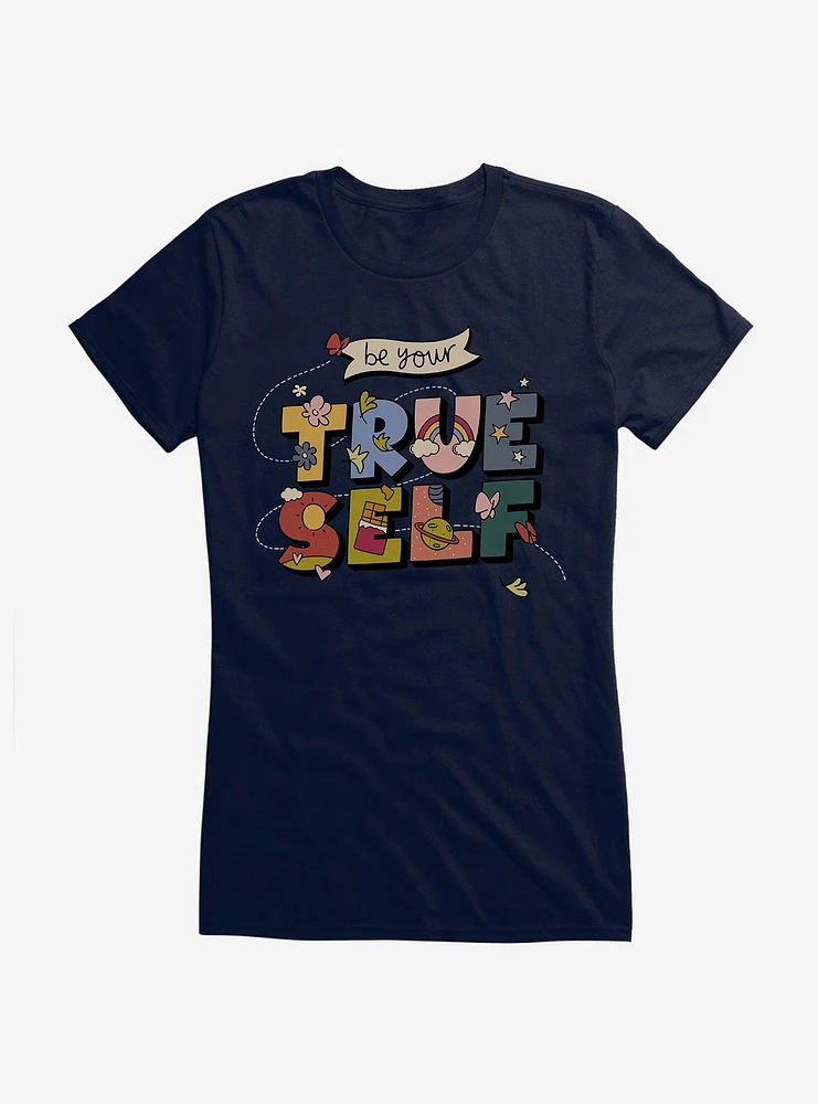 Heartstopper Be Your True Self Girls T-Shirt