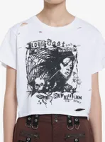 Social Collision Loud Fast & Rebellious Girls Crop T-Shirt