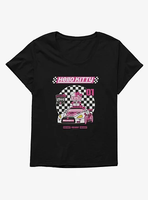 Hello Kitty And Friends Race Car Tokyo Speed Girls T-Shirt Plus
