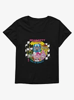 Hello Kitty And Friends Tokyo Speed Group Girls T-Shirt Plus