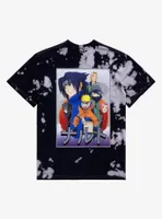 Naruto Shippuden Main Characters Tie-Dye T-Shirt