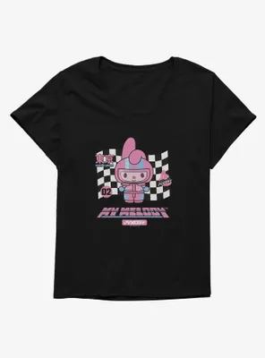 Hello Kitty And Friends My Melody Tokyo Speed Womens T-Shirt Plus