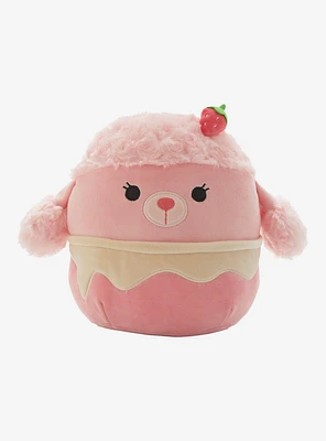 Squishmallows Strawberry Poodle Plush